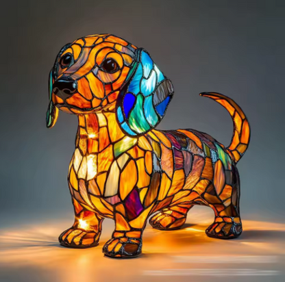Handgemachte Hunde Lampen