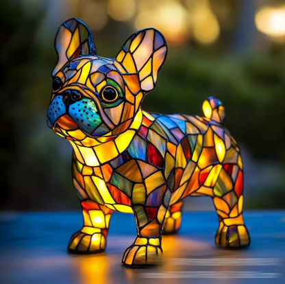 Handgemachte Hunde Lampen