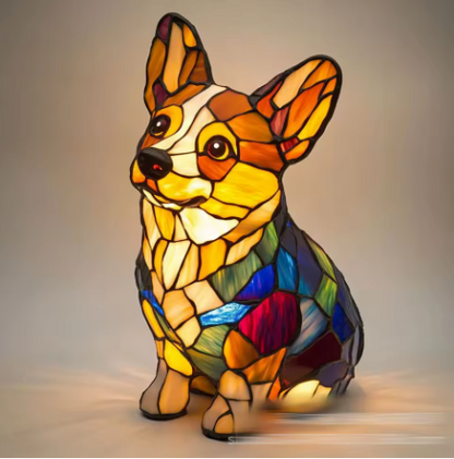 Handgemachte Hunde Lampen