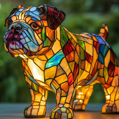 Handgemachte Hunde Lampen